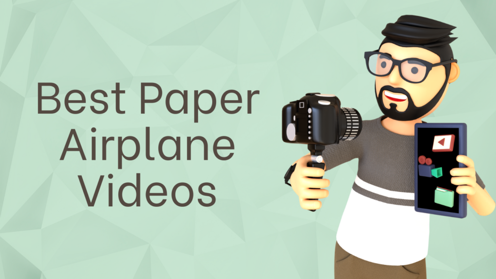 Best paper airplane videos